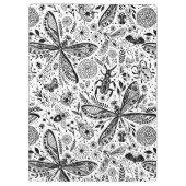 Doodle-bugs in donkerblauw klembord (Achterkant)