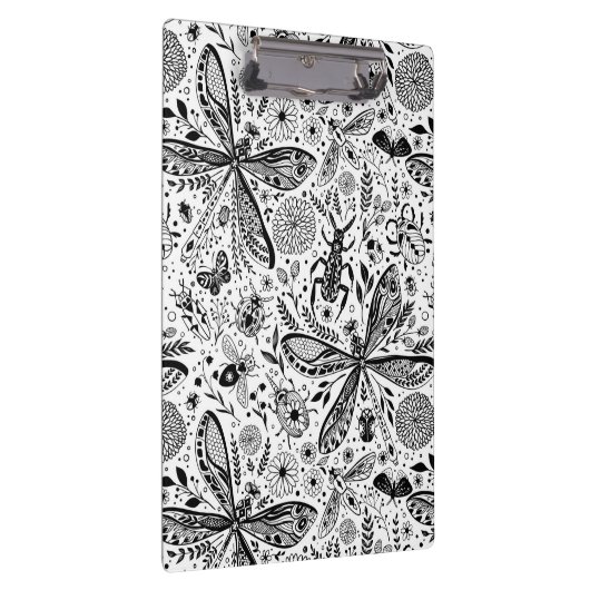 Doodle-bugs in donkerblauw klembord (Rechts)