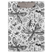 Doodle-bugs in donkerblauw klembord (Voorkant)