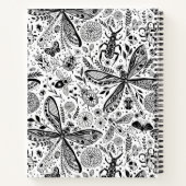 Doodle-bugs in donkerblauw notitieboek (Achterkant)