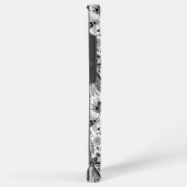 Doodle-bugs in donkerblauw samsung galaxy hoesje (Rechterkant)