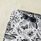 Doodle-bugs in donkerblauw strandlaken (In situ)