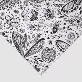 Doodle-bugs in donkerblauw tissuepapier (Detail)