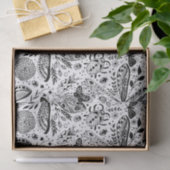 Doodle-bugs in donkerblauw tissuepapier (Geschenk)