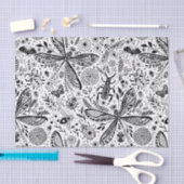 Doodle-bugs in donkerblauw tissuepapier (Craft)