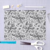 Doodle-bugs in donkerblauw tissuepapier (Craft)