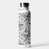 Doodle-bugs in donkerblauw waterfles (Rechts)