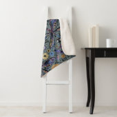 Doodle-bugs op grijs rooster sherpa deken (In situ)