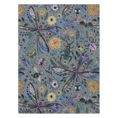 Doodle-bugs op grijs rooster tafelkleed (Voorkant)