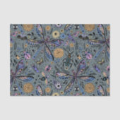 Doodle-bugs op grijs rooster tissuepapier (Voorkant)