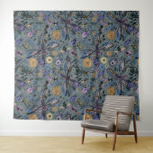 Doodle-bugs op grijs rooster wandkleed (In Situ (horizontaal))