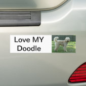 Doodle Bumpersticker (Op auto)