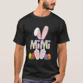 Doodle Bunny Mama Mini Bunny Mama Pasen T-shirt (Voorkant)