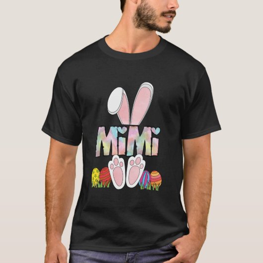 Doodle Bunny Mama Mini Bunny Mama Pasen T-shirt (Voorkant)