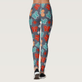 Doodle Butterflies Leggings (Achterkant)