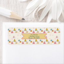 Doodle Cakes – Gepersonaliseerd verjaardagsadres
