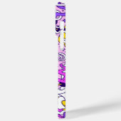 Doodle Cartoons Hoesje-Mate iPhone Case (Achterkant / Links)