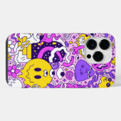Doodle Cartoons iPhone Hoesje (Achterkant horizontaal)