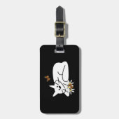 Doodle Cat Bagagelabel (Voorkant verticaal)