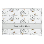 Doodle Cat Kussensloop (Voorkant)