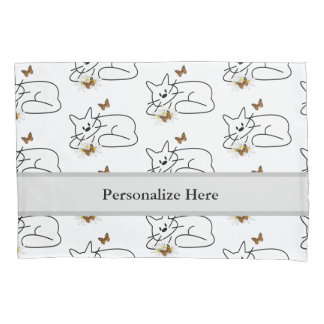 Doodle Cat  Kussensloop