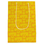 Doodle Cat Medium Cadeauzakje (Achterkant)