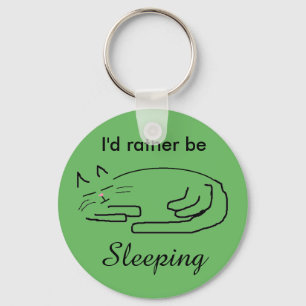 "Doodle Cat"-Sleutelhanger Sleutelhanger