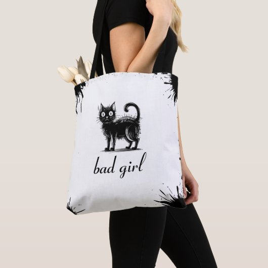 Doodle cat tote bag (Dichtbij)