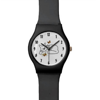 Doodle Cats Horloge