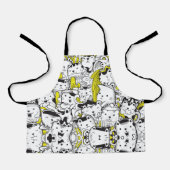 Doodle Cats Schort (Voorkant)