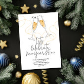 Doodle Celebration New Year's Eve Kaart