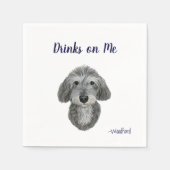 Doodle Cocktail Napkins Servet (Voorkant)