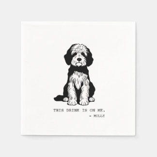 Doodle Cocktail servet