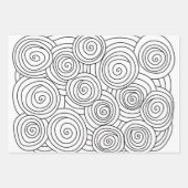 Doodle Colour Inpakpapier Vel (Voorkant)