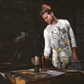 Doodle Cute Monsters Schort