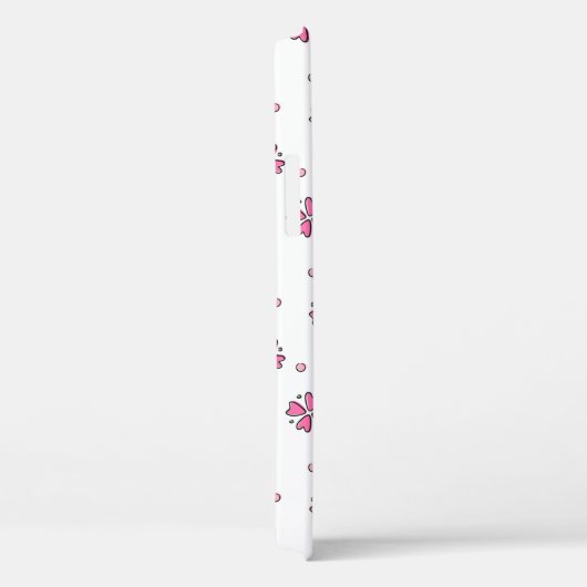 Doodle Daisies en Stippen Case-Mate iPhone Case (Achterkant / Rechts)