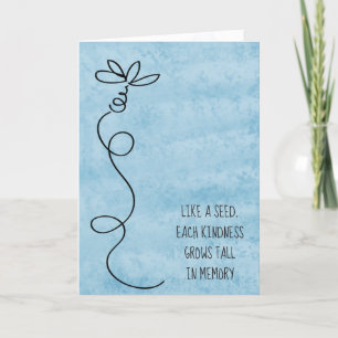 doodle daisy bedankt kaart