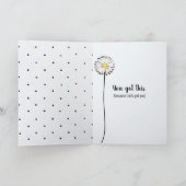 Doodle Daisy en Ladybugs Thinking of You Kaart (Binnen)