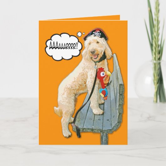 Doodle Days Comics Halloween Pirate Kaart (Voorkant)
