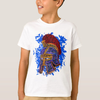 Doodle de gladiador: El poder y la valentía épica T-shirt