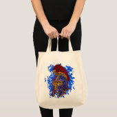 Doodle de gladiador: El poder y la valentía épica Tote Bag (Voorkant (product))