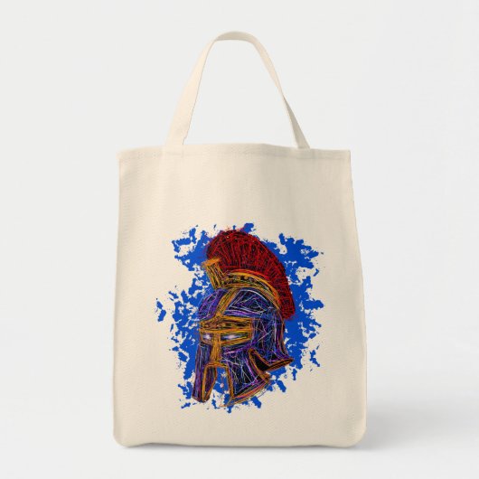 Doodle de gladiador: El poder y la valentía épica Tote Bag (Voorkant)
