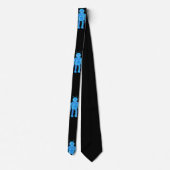 Doodle de robot: El encanto retrofuturista de un a Stropdas (Achterkant)