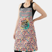 Doodle Delicious Whisk Pastel Art Schort (Insitu)