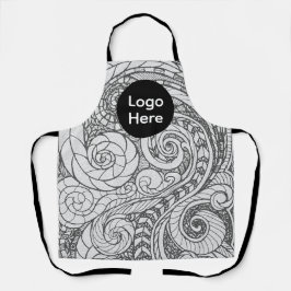 Doodle Design All-Over Print Schort