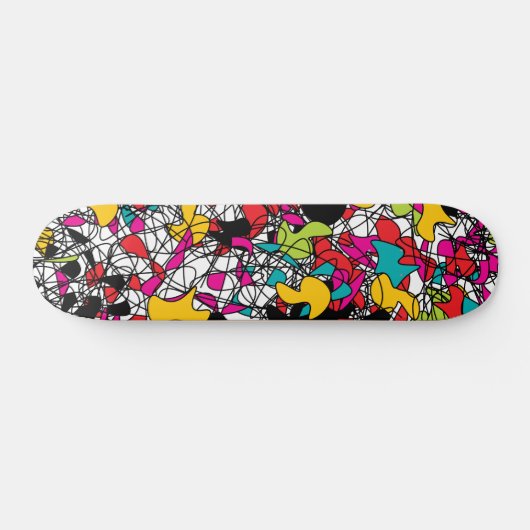 Doodle Design Persoonlijk Skateboard (Horizontaal)