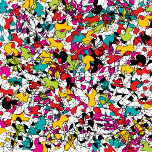 Doodle Design Persoonlijk Skateboard<br><div class="desc">Een kleurrijk,  doedelontwerp.</div>