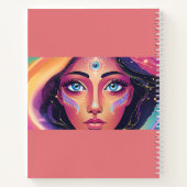 Doodle Diary op Dark Peach Notitieboek (Achterkant)