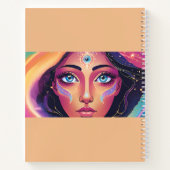 Doodle Diary op Peach Notitieboek (Achterkant)