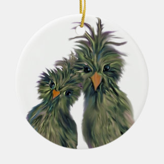 Doodle DODO Tortelduifjes Keramisch Ornament
